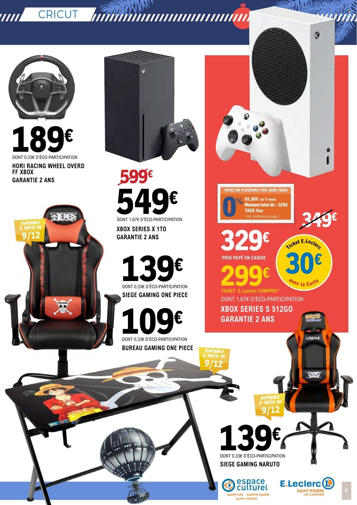 Catalogue E.Leclerc - 03/12/2024 - 29/12/2024. Page 9