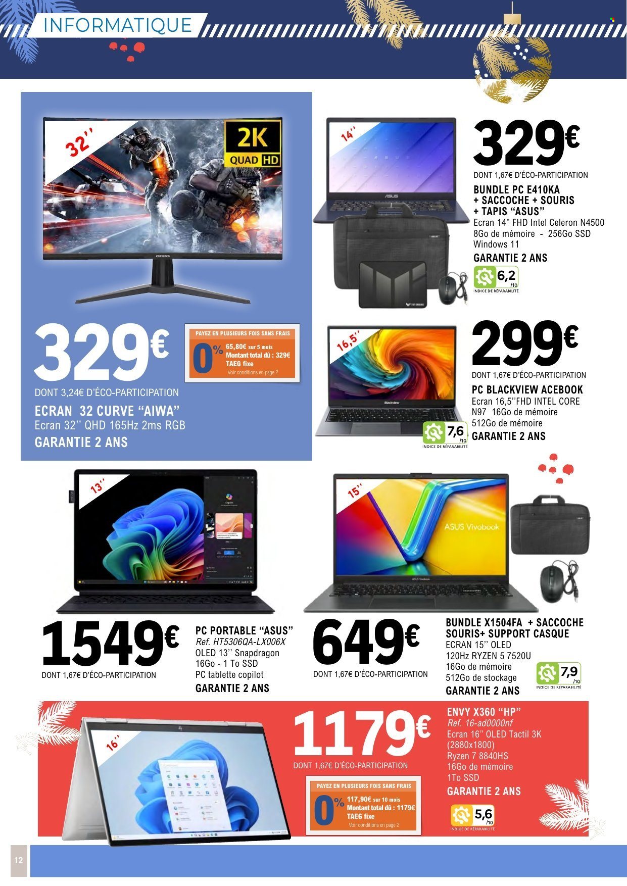 Catalogue E.Leclerc - 03/12/2024 - 29/12/2024. Page 12