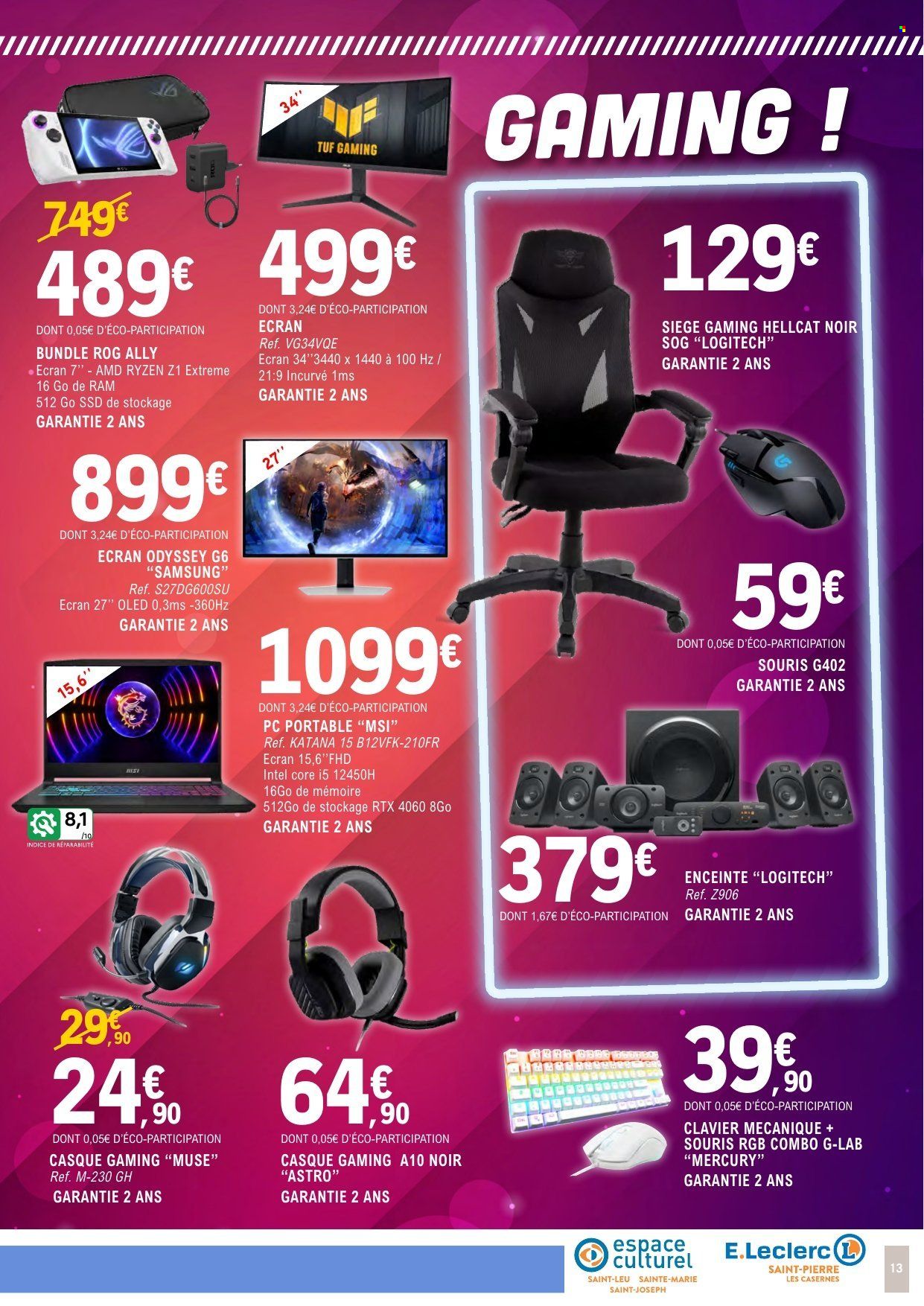 Catalogue E.Leclerc - 03/12/2024 - 29/12/2024. Page 13