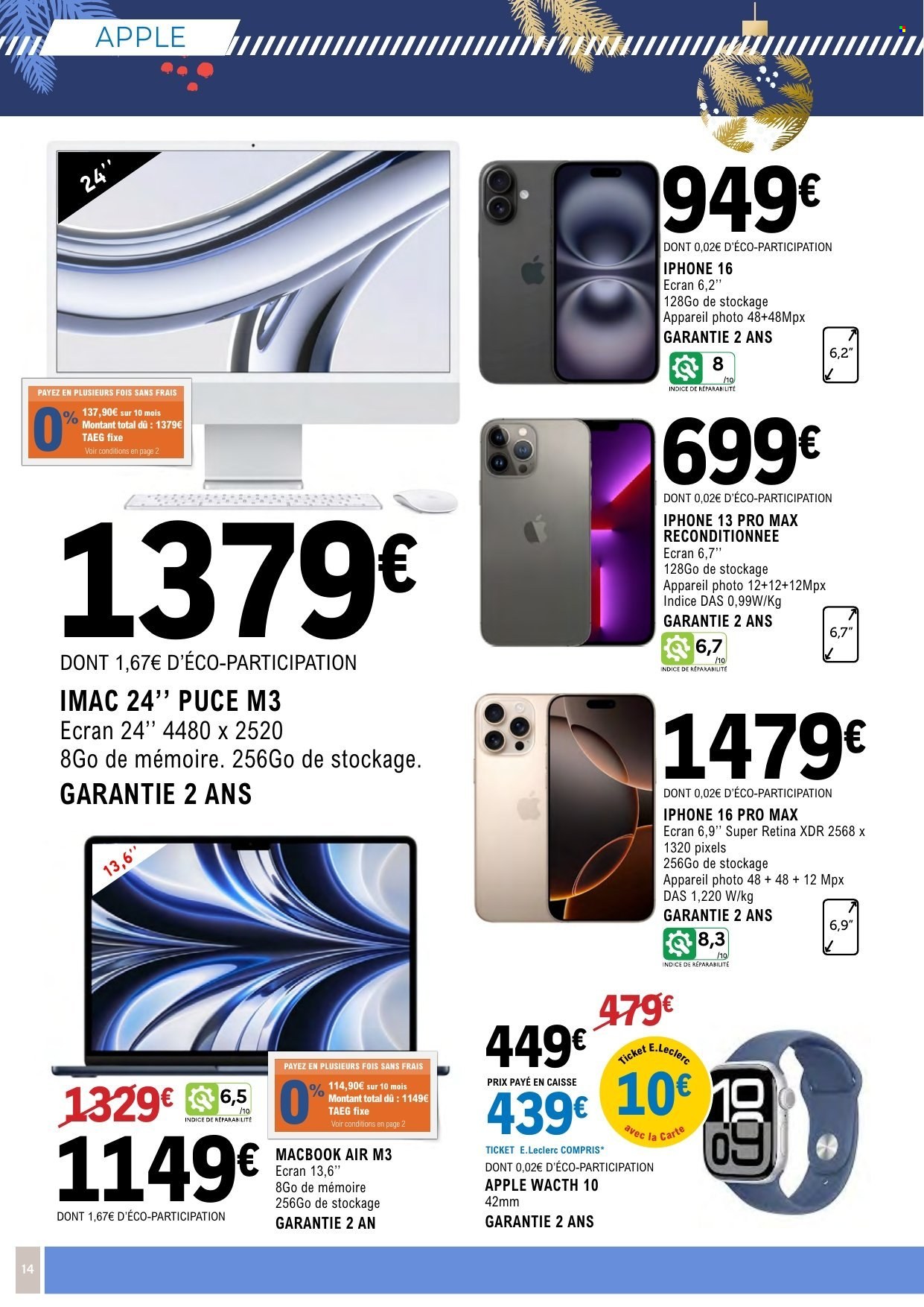 Catalogue E.Leclerc - 03/12/2024 - 29/12/2024. Page 14