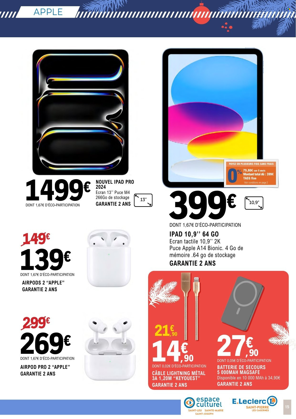 Catalogue E.Leclerc - 03/12/2024 - 29/12/2024. Page 15
