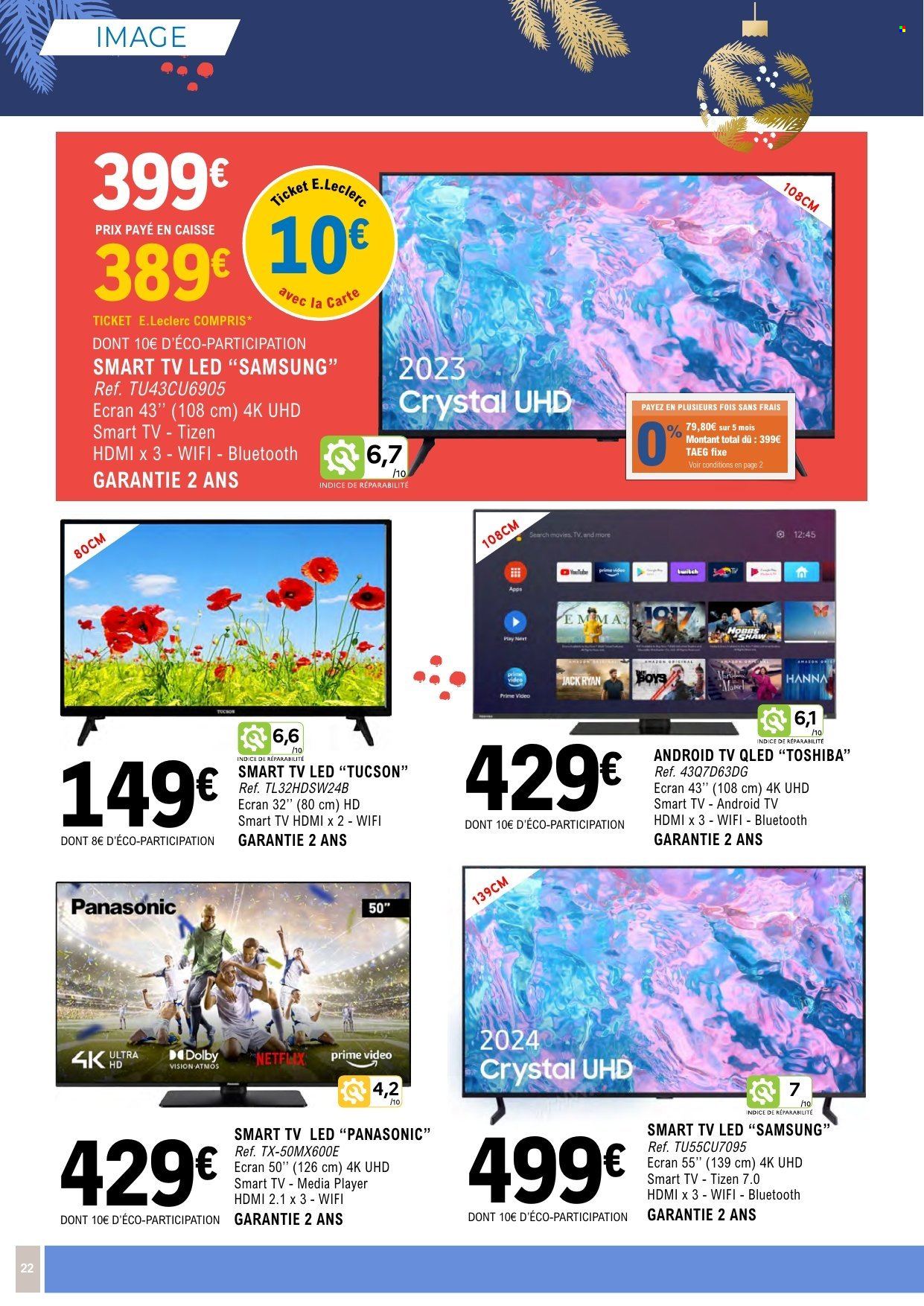 Catalogue E.Leclerc - 03/12/2024 - 29/12/2024. Page 22