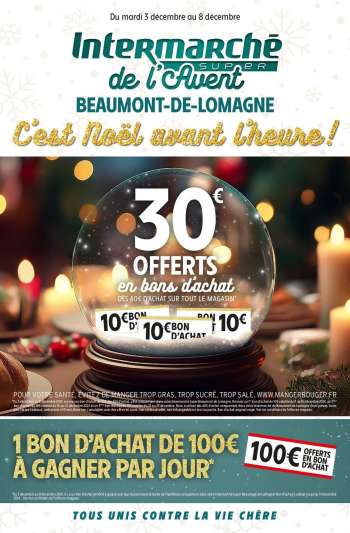 Catalogue Intermarché Super - 03/12/2024 - 08/12/2024.