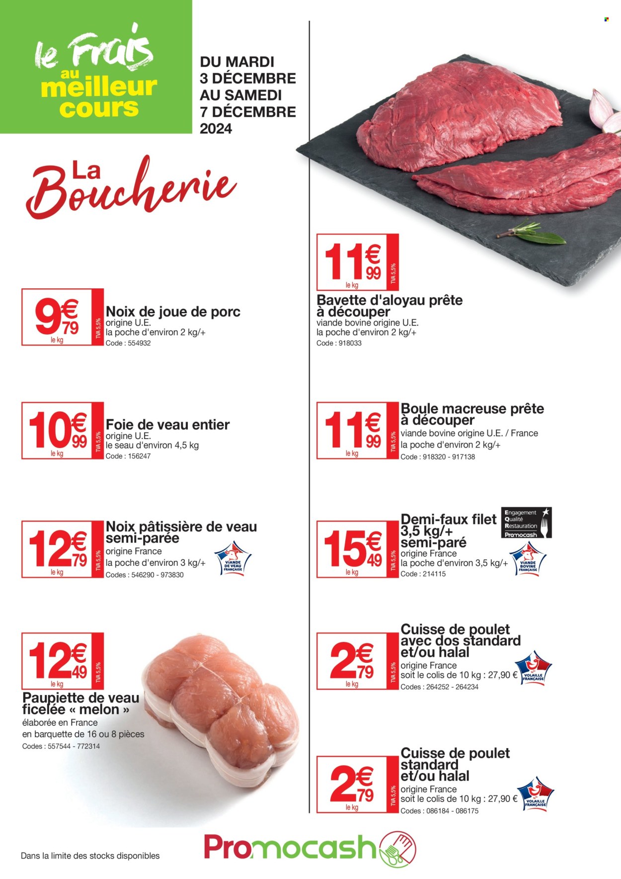 Catalogue Promocash - 03/12/2024 - 07/12/2024. Page 1