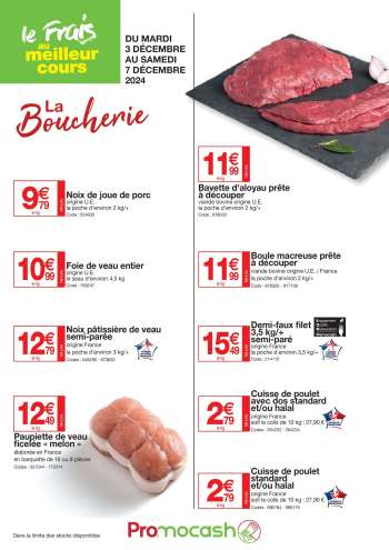Catalogue Promocash - 03/12/2024 - 07/12/2024.