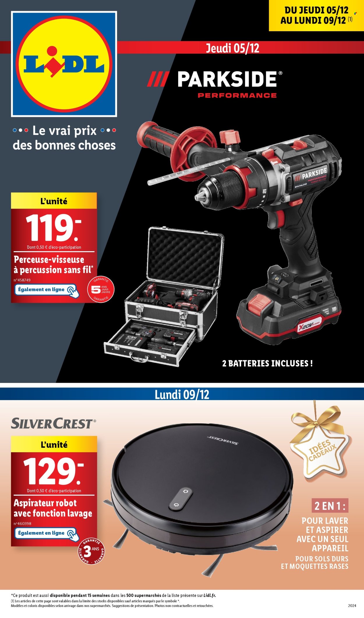 Catalogue Lidl - 05/12/2024 - 09/12/2024. Page 1