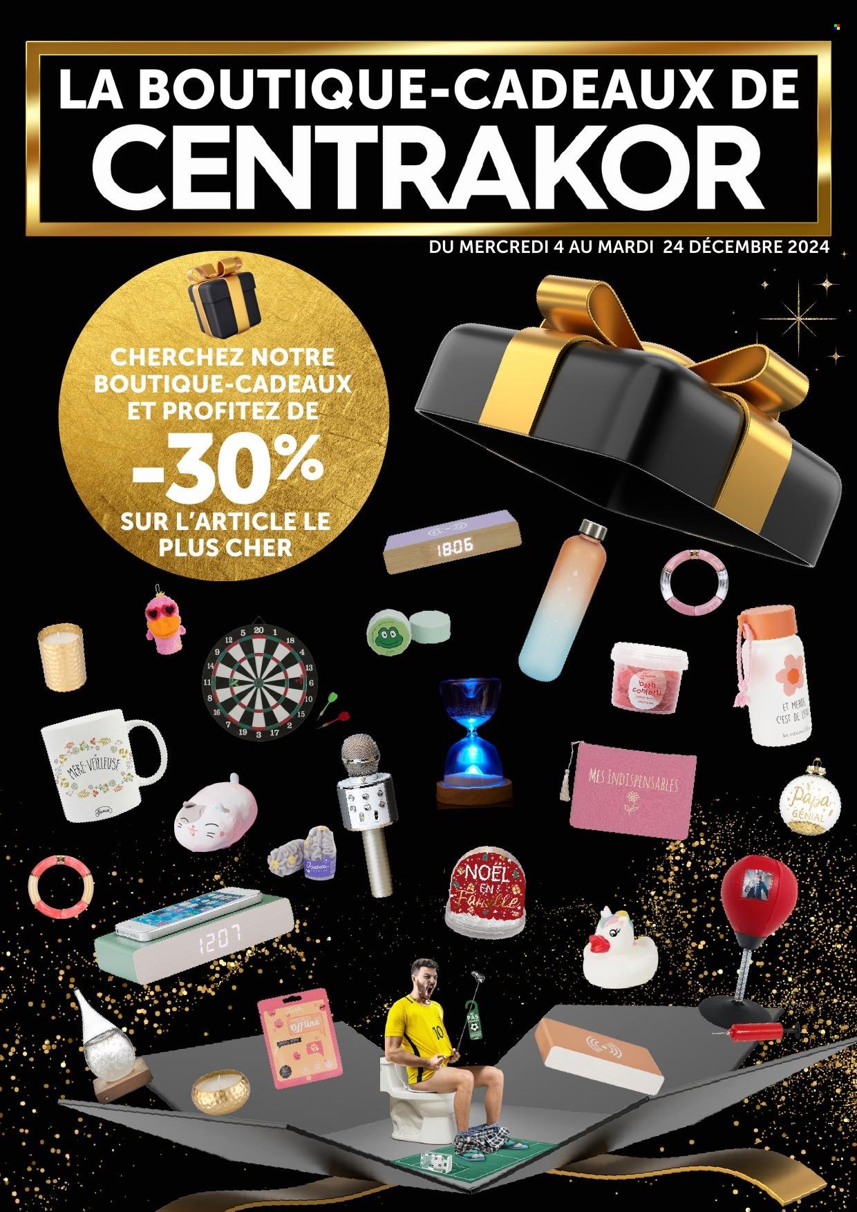 Catalogue Centrakor - 04/12/2024 - 24/12/2024. Page 1