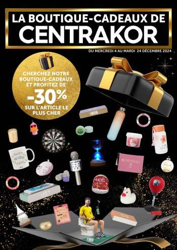 Catalogue Centrakor - 04/12/2024 - 24/12/2024.