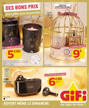 Catalogue GiFi - 03/12/2024 - 11/12/2024.