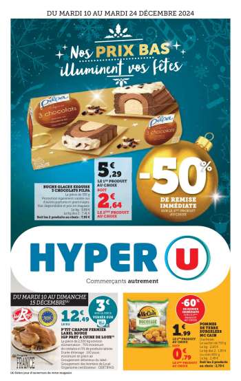 Catalogue HYPER U - 10/12/2024 - 24/12/2024.