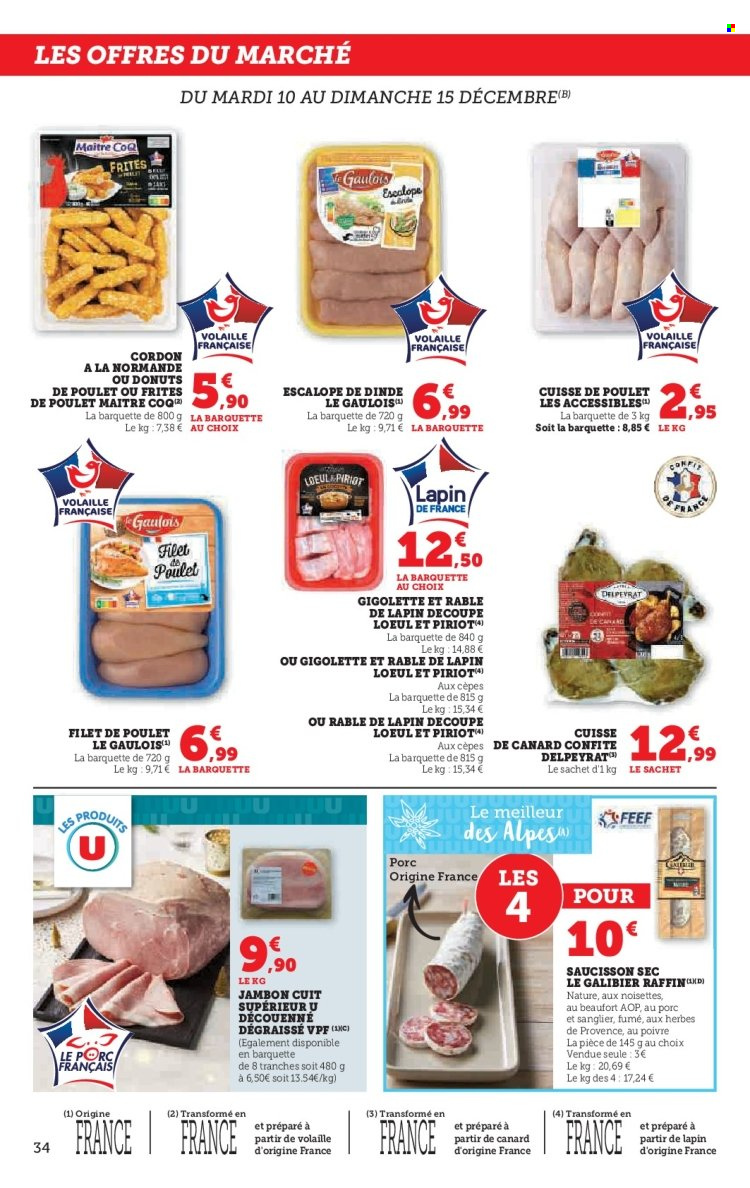 Catalogue SUPER U - 10/12/2024 - 24/12/2024. Page 34