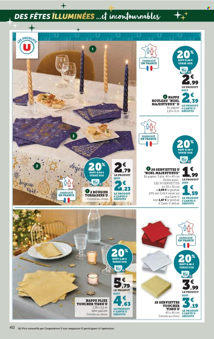 Catalogue SUPER U - 10/12/2024 - 24/12/2024. Page 40