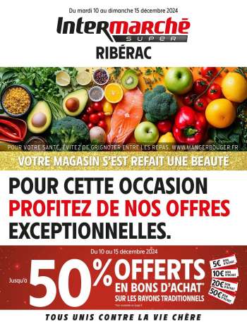 Catalogue Intermarché Super - 10/12/2024 - 15/12/2024.