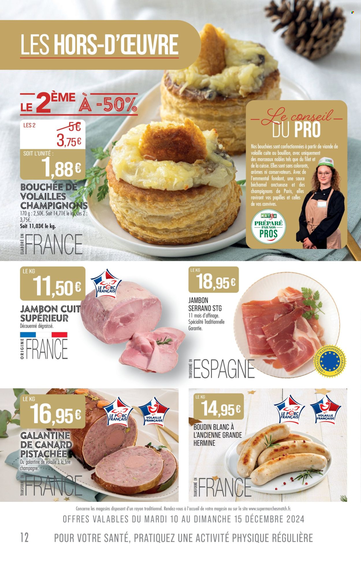 Catalogue Supermarché Match - 10/12/2024 - 26/12/2024. Page 12