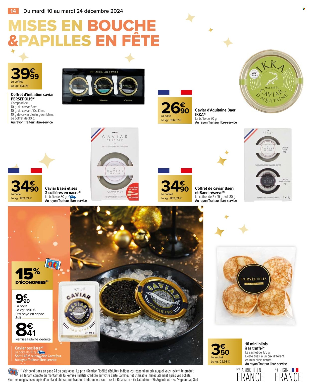 Catalogue Carrefour Hypermarchés - 10/12/2024 - 24/12/2024. Page 20