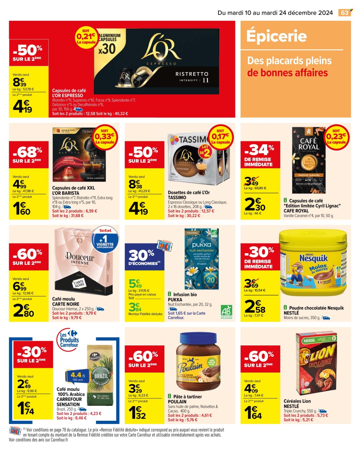 Catalogue Carrefour Hypermarchés - 10/12/2024 - 24/12/2024. Page 69