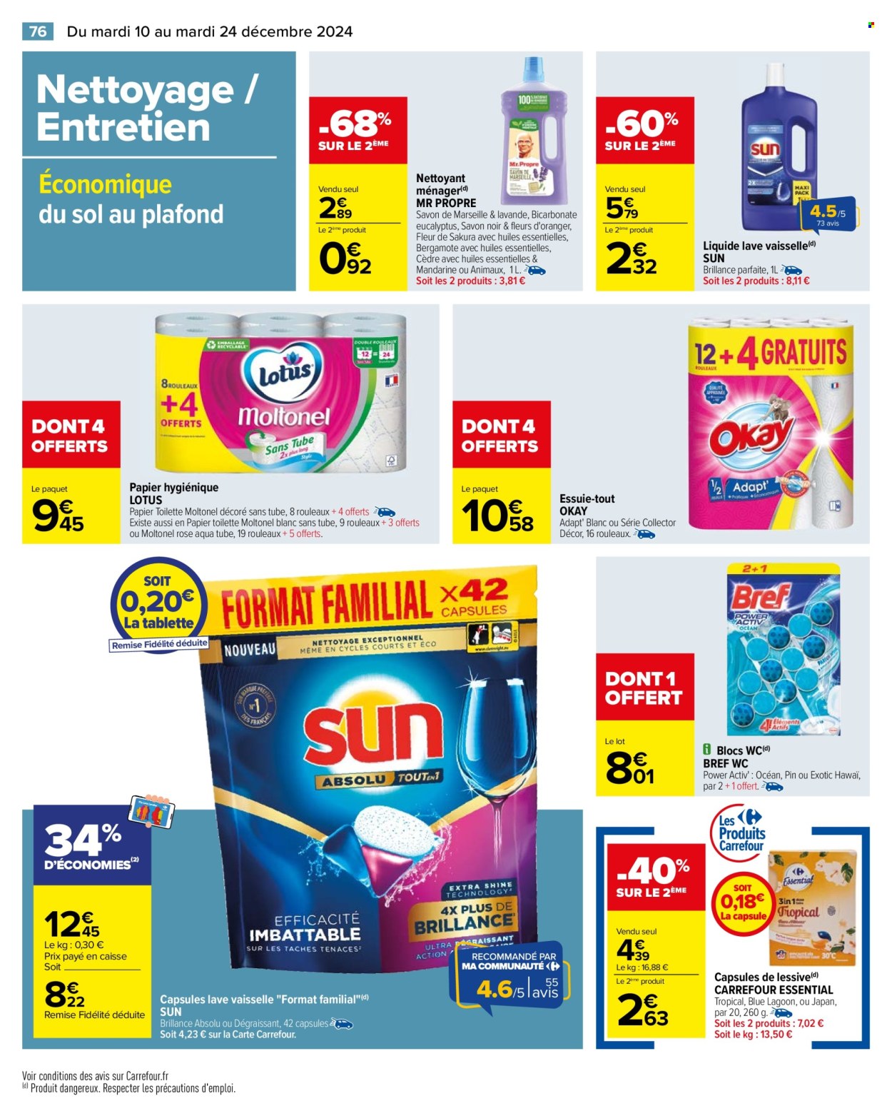 Catalogue Carrefour Hypermarchés - 10/12/2024 - 24/12/2024. Page 82
