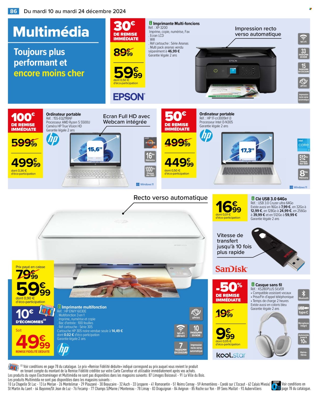 Catalogue Carrefour Hypermarchés - 10/12/2024 - 24/12/2024. Page 92