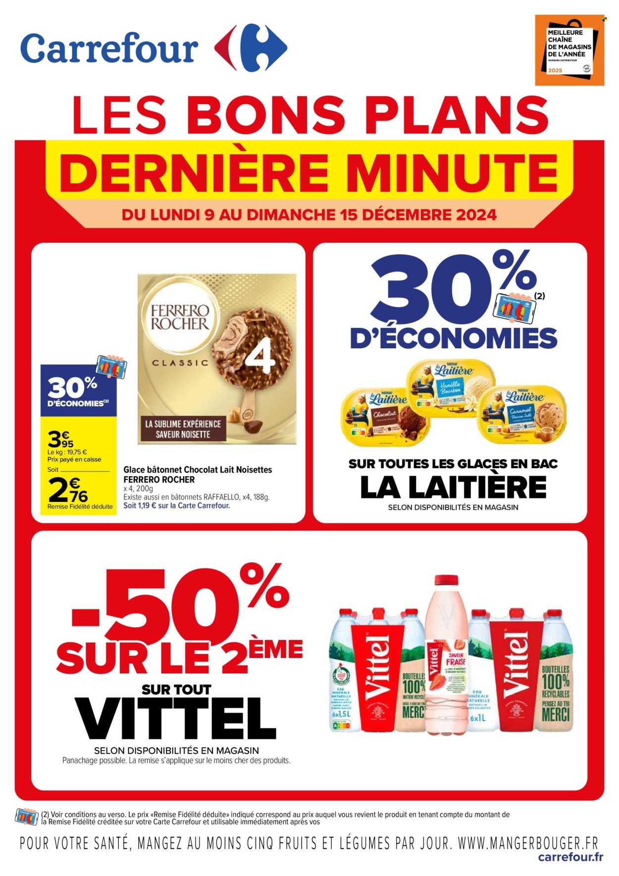 Catalogue Carrefour Hypermarchés - 09/12/2024 - 15/12/2024. Page 1