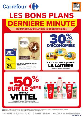 Catalogue Carrefour Hypermarchés - 09/12/2024 - 15/12/2024.
