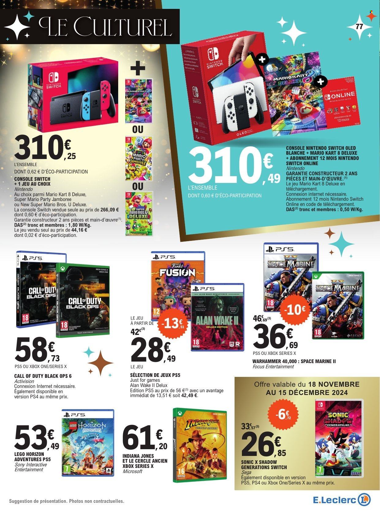 Catalogue E.Leclerc - 10/12/2024 - 24/12/2024. Page 77