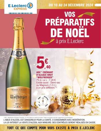 Catalogue E.Leclerc - 10/12/2024 - 24/12/2024.