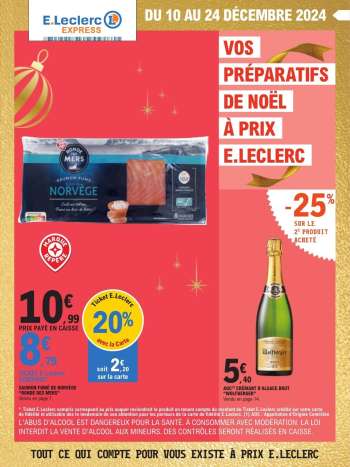Catalogue E.Leclerc - 10/12/2024 - 24/12/2024.