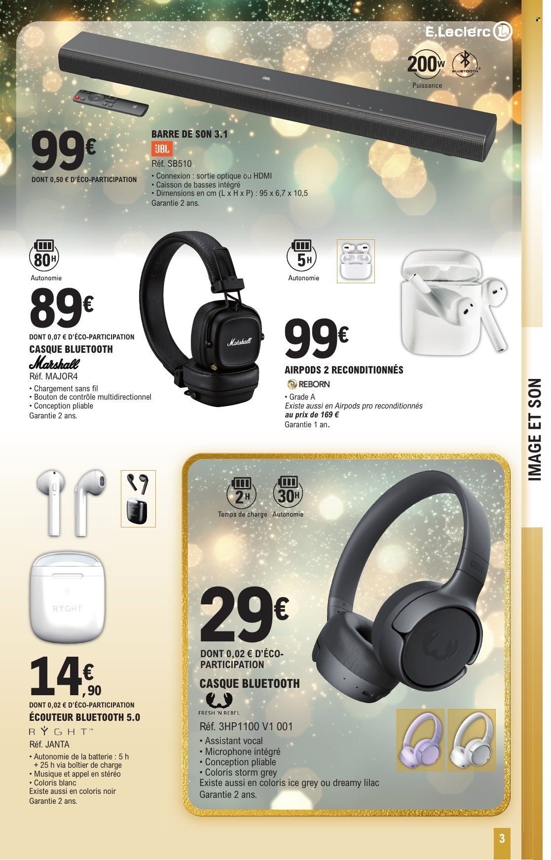 Catalogue E.Leclerc - 10/12/2024 - 24/12/2024. Page 3