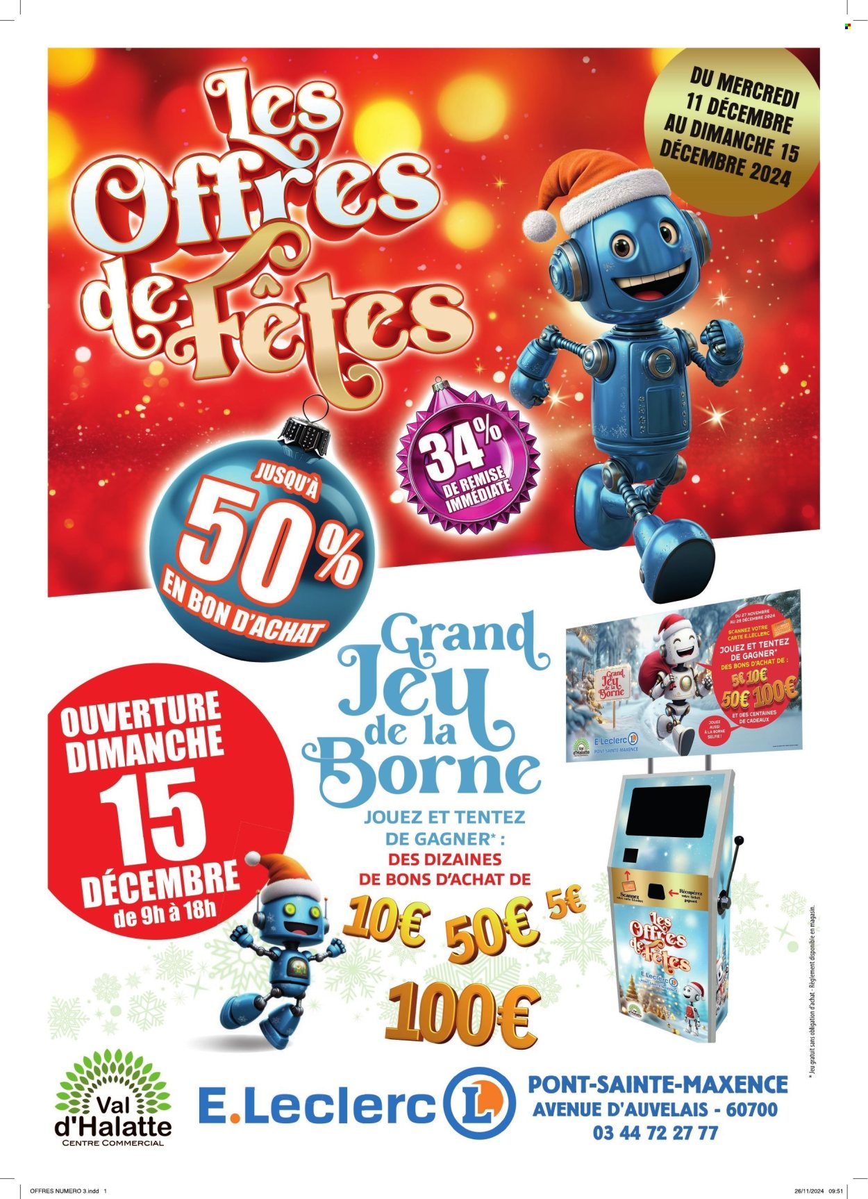Catalogue E.Leclerc - 11/12/2024 - 15/12/2024. Page 1