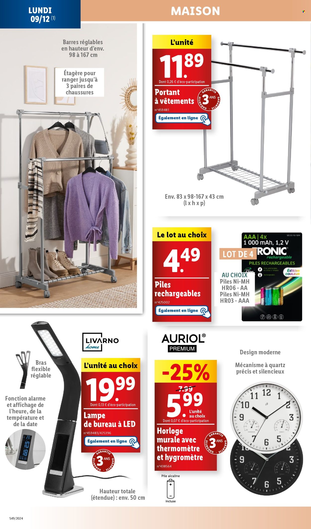 Catalogue Lidl - 09/12/2024 - 12/12/2024. Page 4