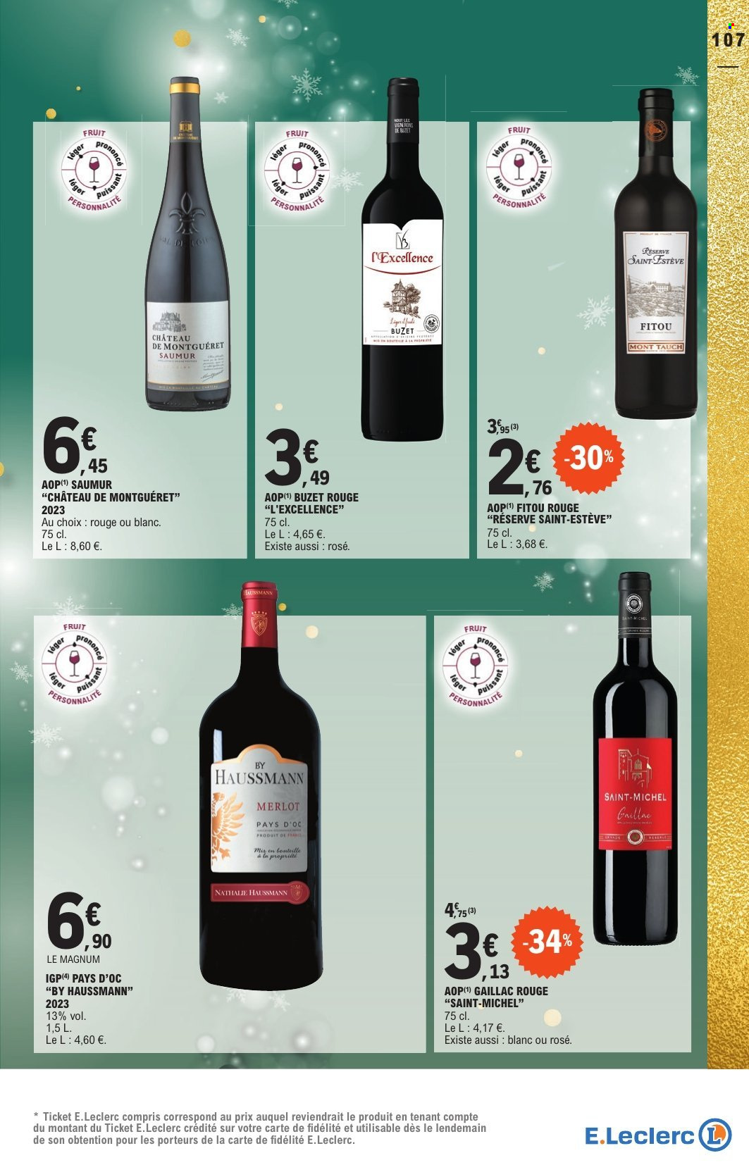 Catalogue E.Leclerc - 10/12/2024 - 24/12/2024. Page 107