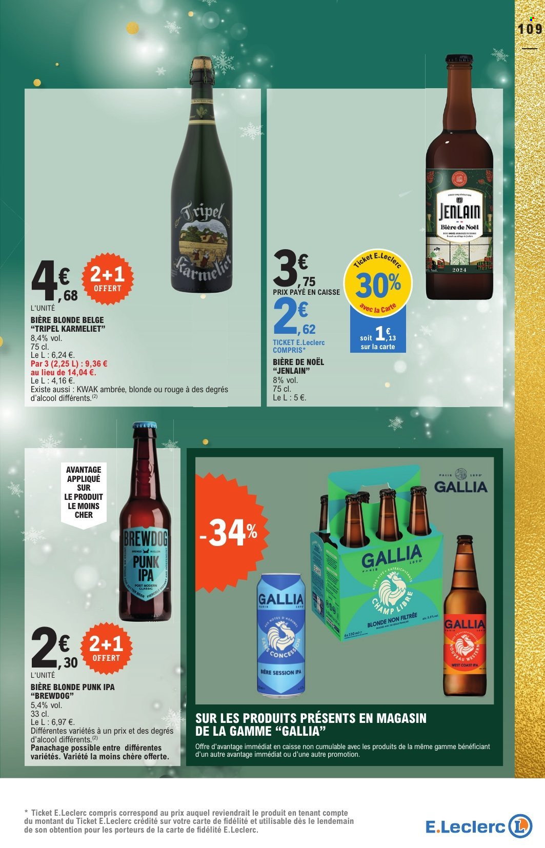 Catalogue E.Leclerc - 10/12/2024 - 24/12/2024. Page 109