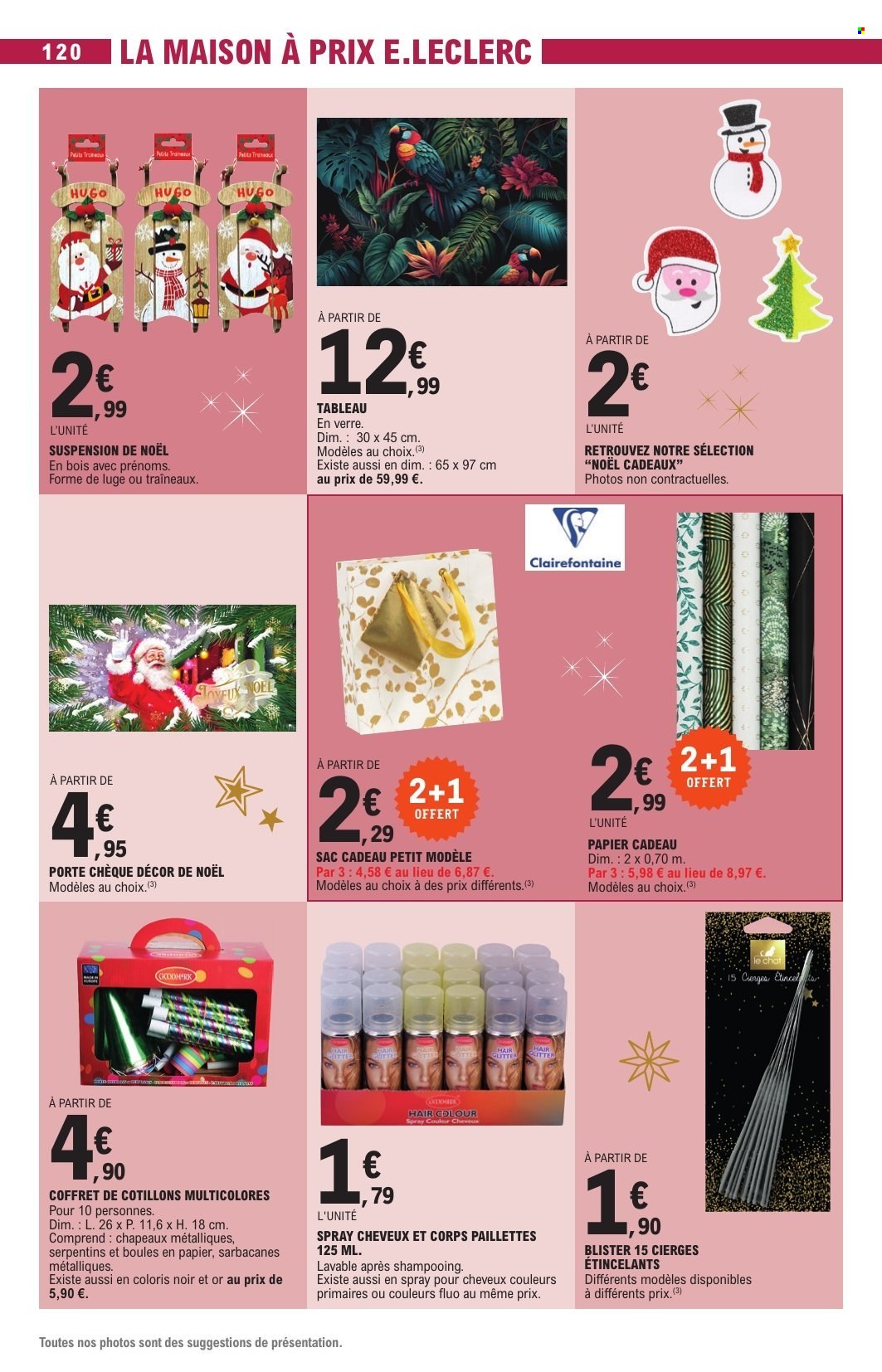 Catalogue E.Leclerc - 10/12/2024 - 24/12/2024. Page 120
