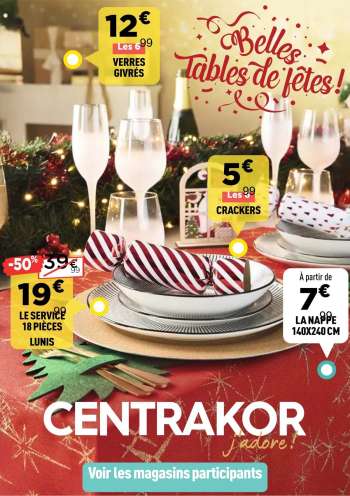 Catalogue Centrakor - 09/12/2024 - 22/12/2024.
