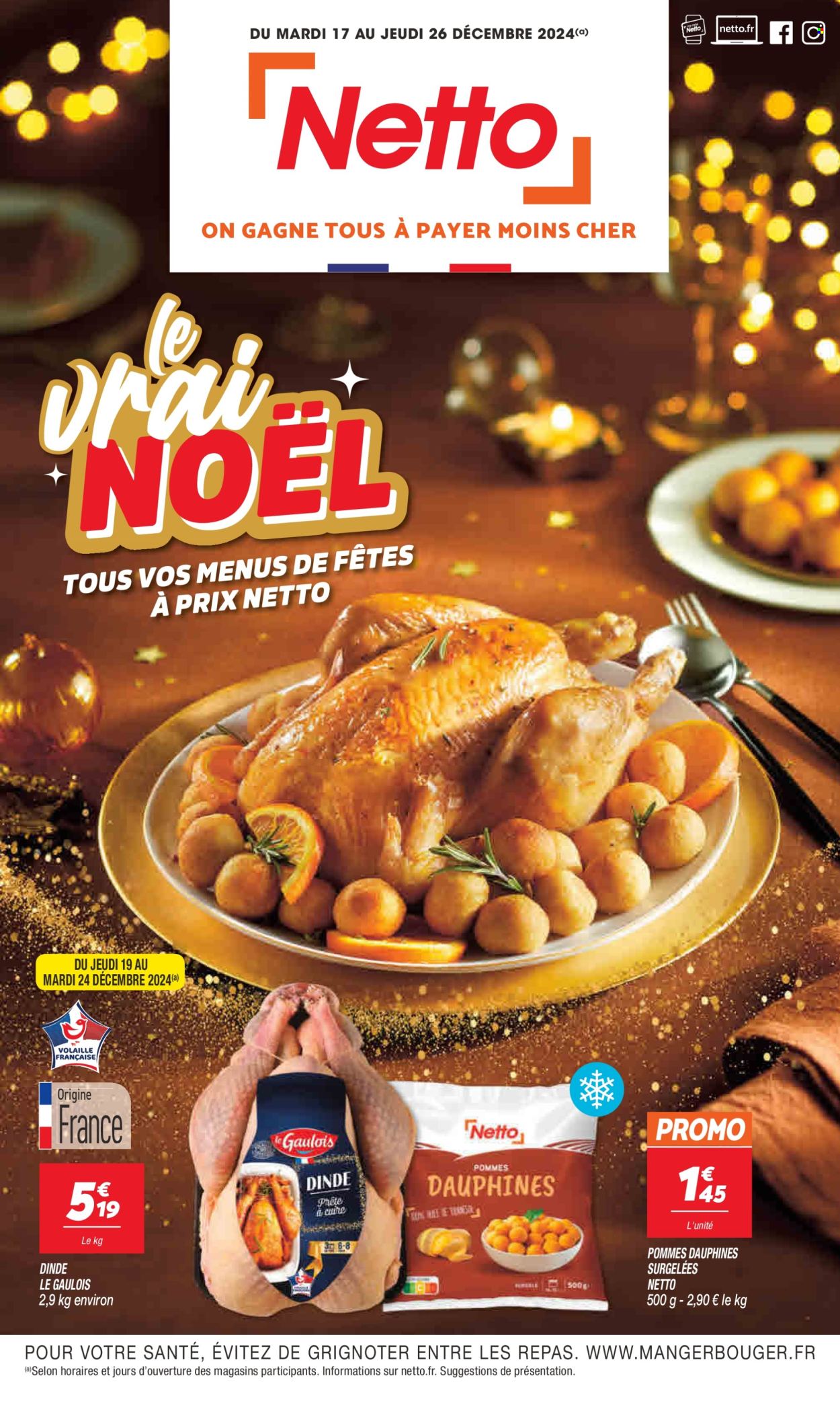 Catalogue Netto - 17/12/2024 - 26/12/2024. Page 1