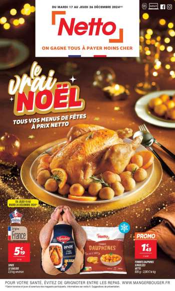 Catalogue Netto - 17/12/2024 - 26/12/2024.