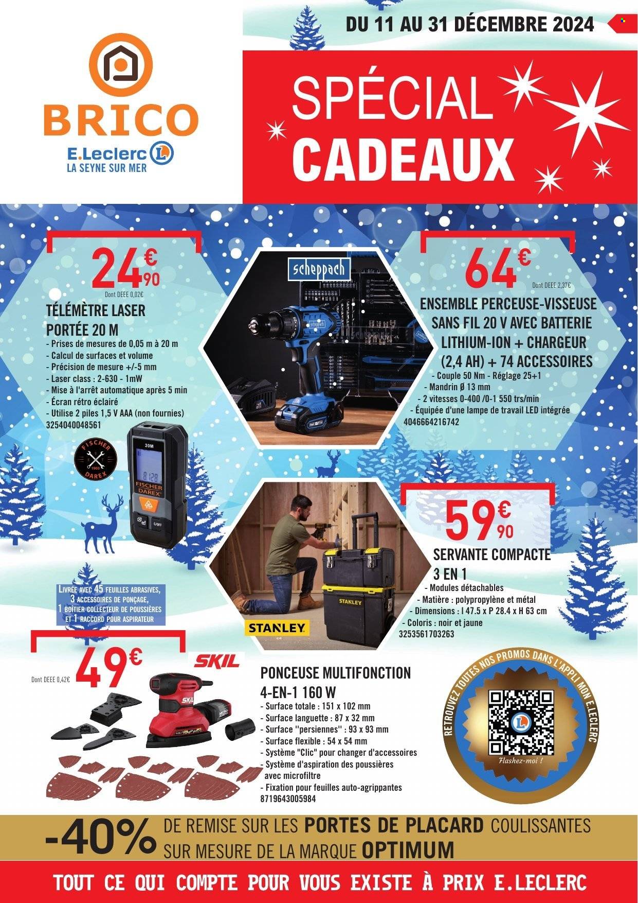 Catalogue E.Leclerc - 11/12/2024 - 31/12/2024. Page 1