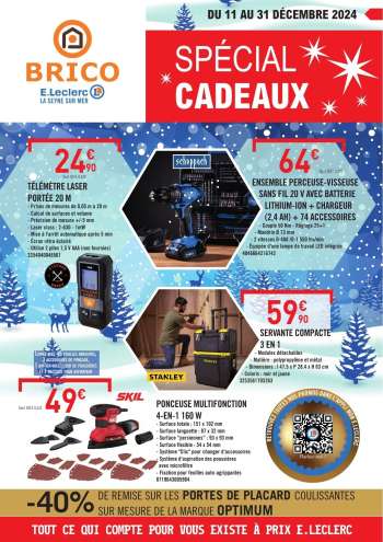 Catalogue E.Leclerc - 11/12/2024 - 31/12/2024.
