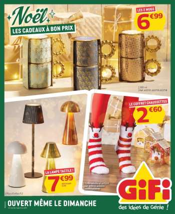 Catalogue GiFi - 10/12/2024 - 18/12/2024.