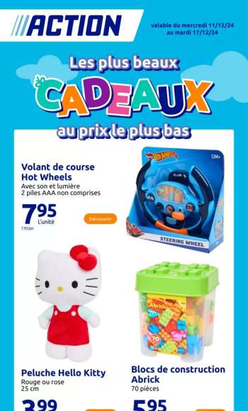 Catalogue Action - 11/12/2024 - 17/12/2024.