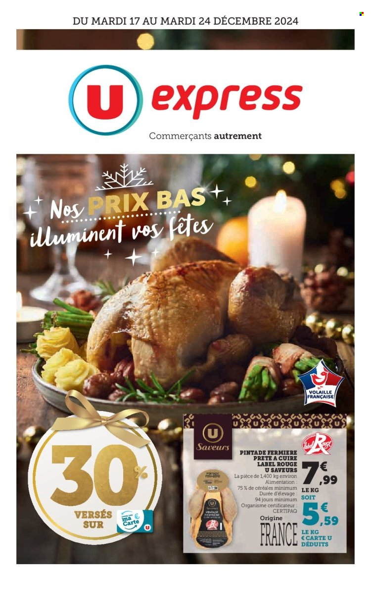 Catalogue U express - 17/12/2024 - 24/12/2024. Page 1
