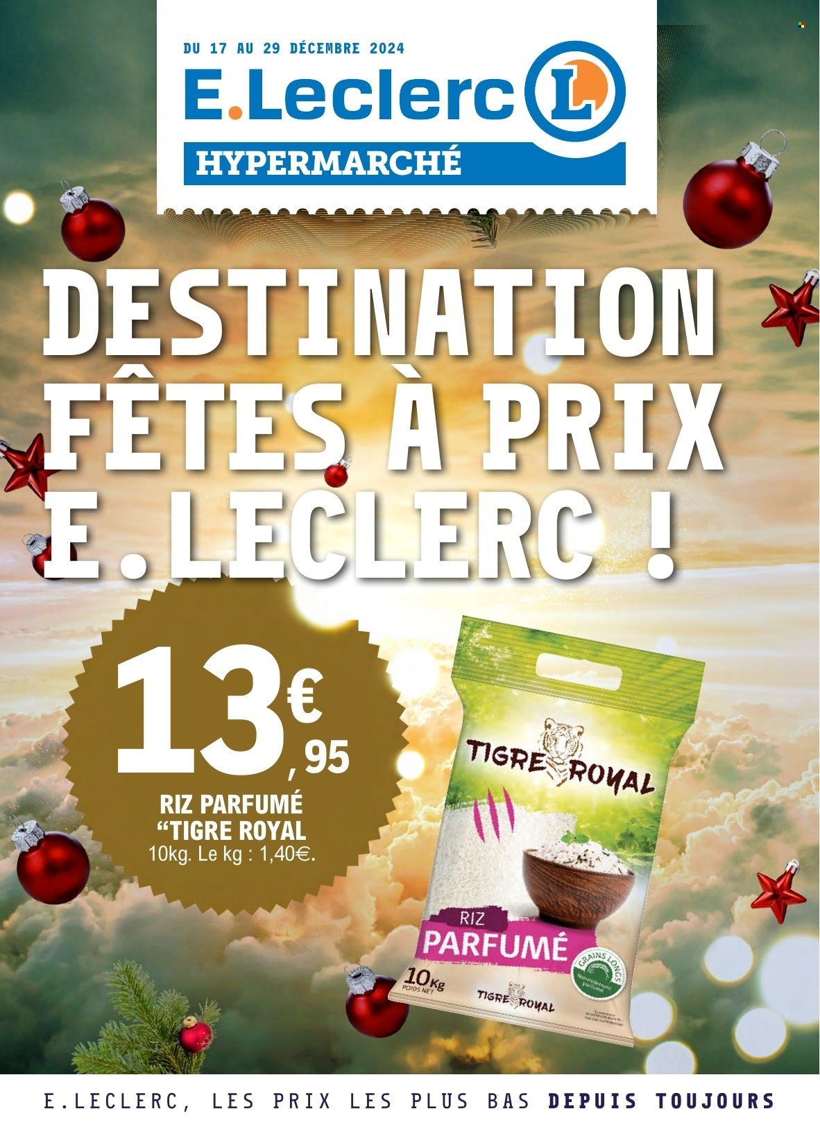 Catalogue E.Leclerc - 17/12/2024 - 29/12/2024. Page 1