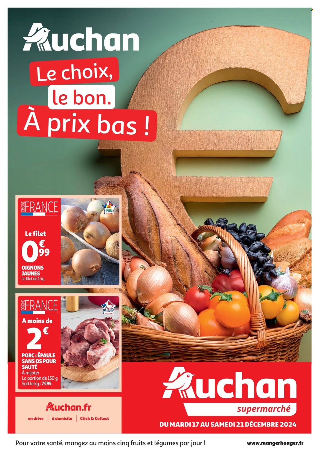 Catalogue Auchan - 17/12/2024 - 21/12/2024. Page 1