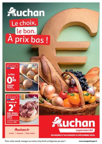 Catalogue Auchan - 17/12/2024 - 21/12/2024.