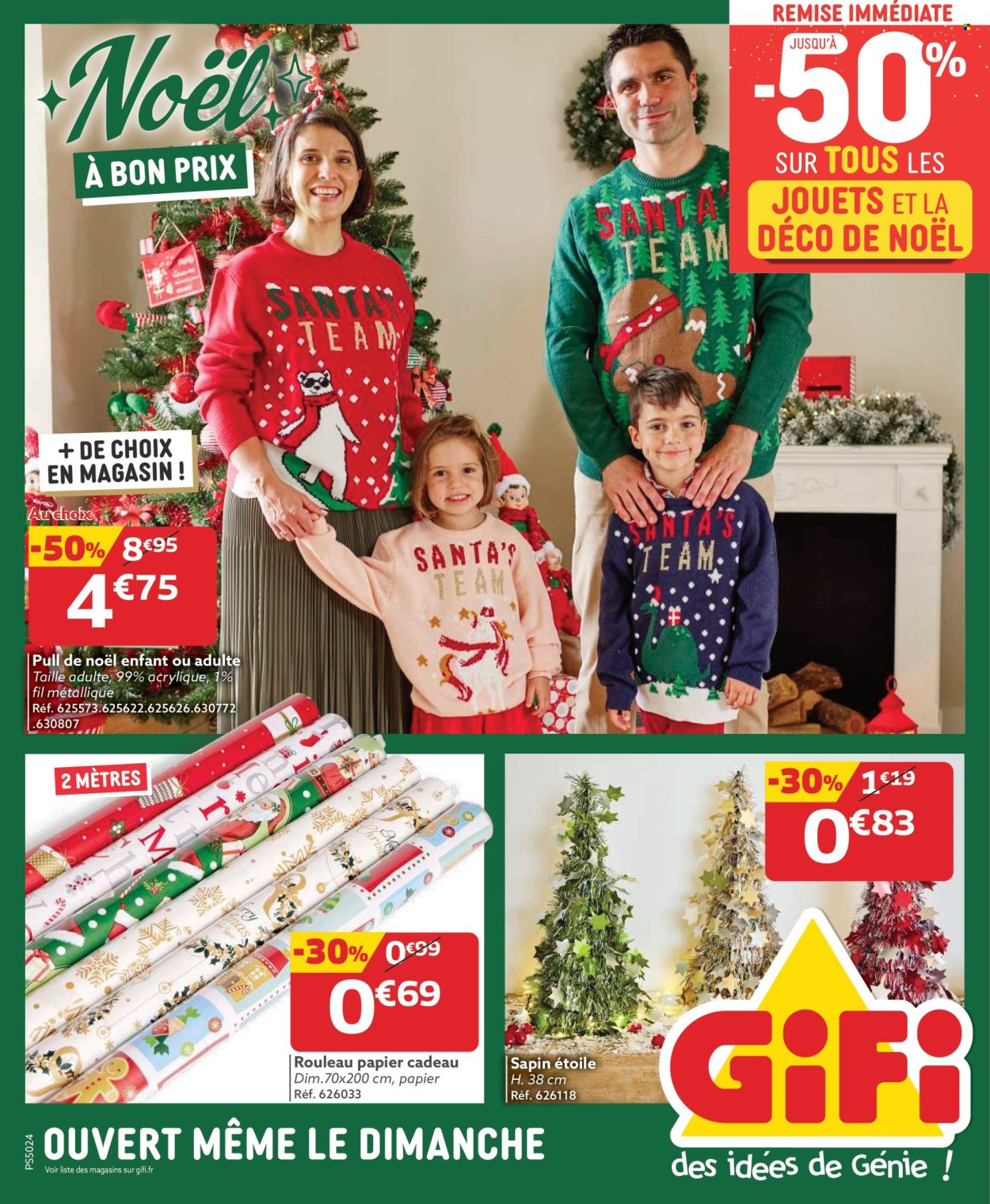 Catalogue GiFi - 10/12/2024 - 18/12/2024. Page 1
