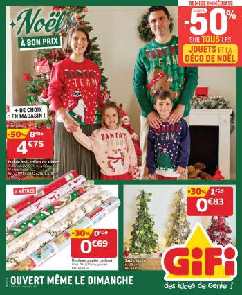 Catalogue GiFi - 10/12/2024 - 18/12/2024.
