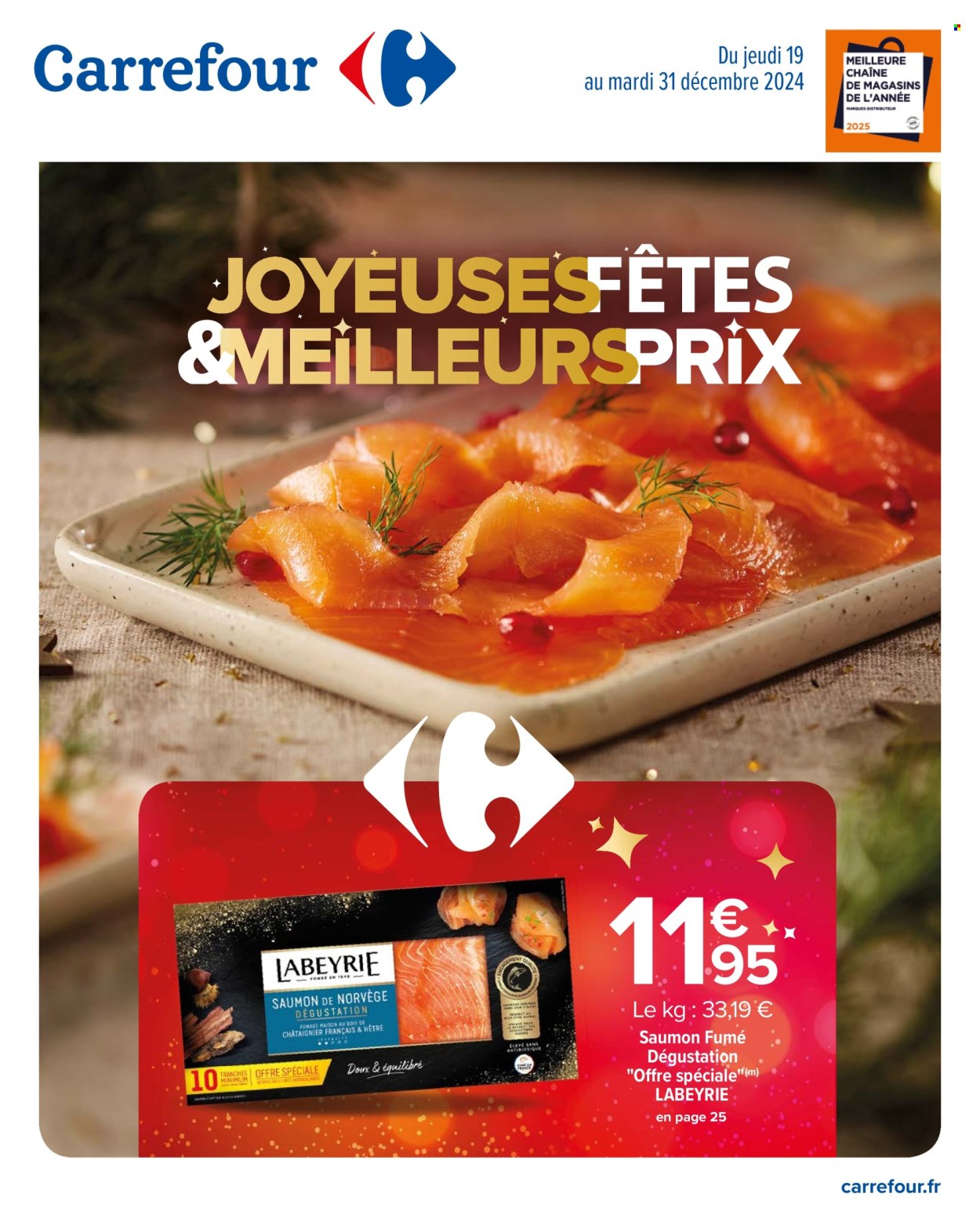 Catalogue Carrefour Hypermarchés - 19/12/2024 - 31/12/2024. Page 1