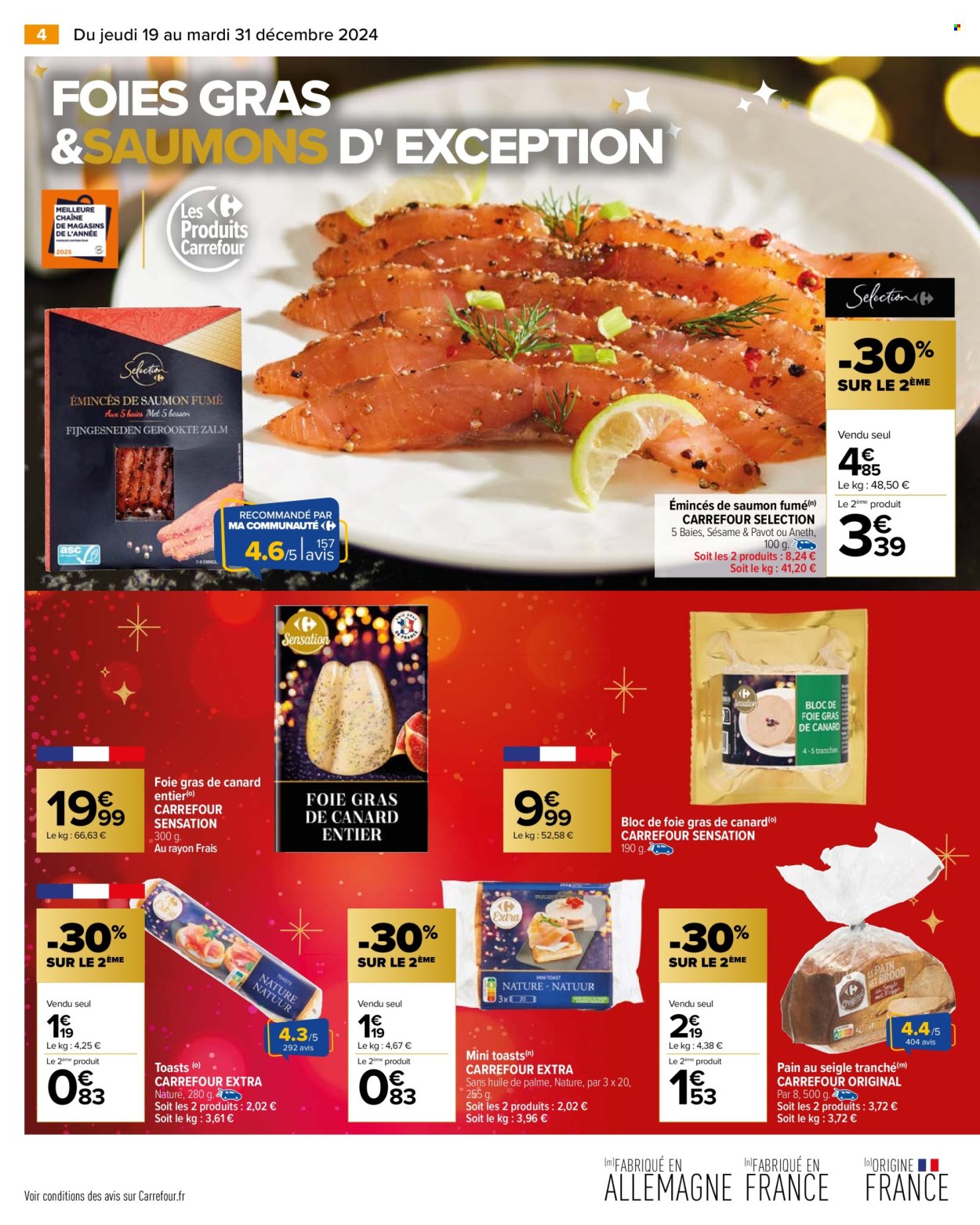 Catalogue Carrefour Hypermarchés - 19/12/2024 - 31/12/2024. Page 6
