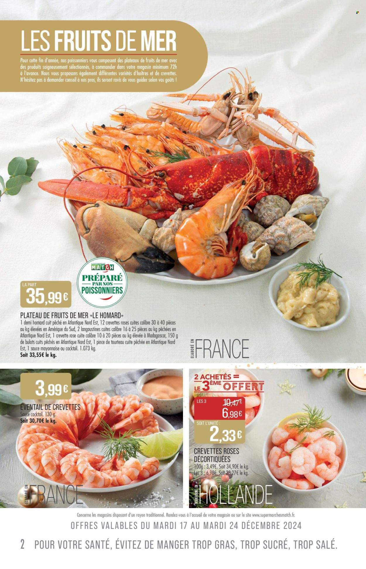 Catalogue Supermarché Match - 17/12/2024 - 31/12/2024. Page 2