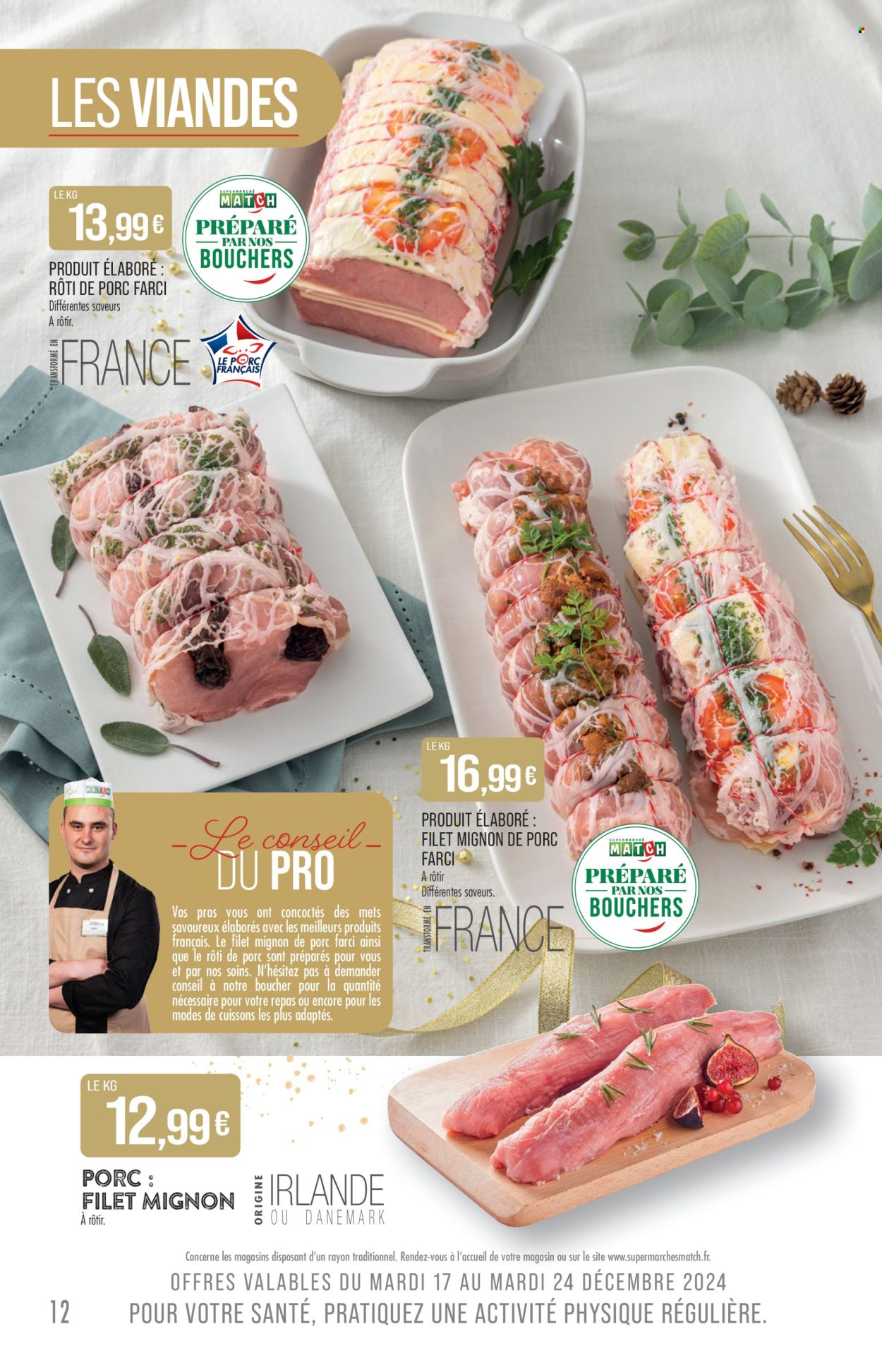 Catalogue Supermarché Match - 17/12/2024 - 31/12/2024. Page 12
